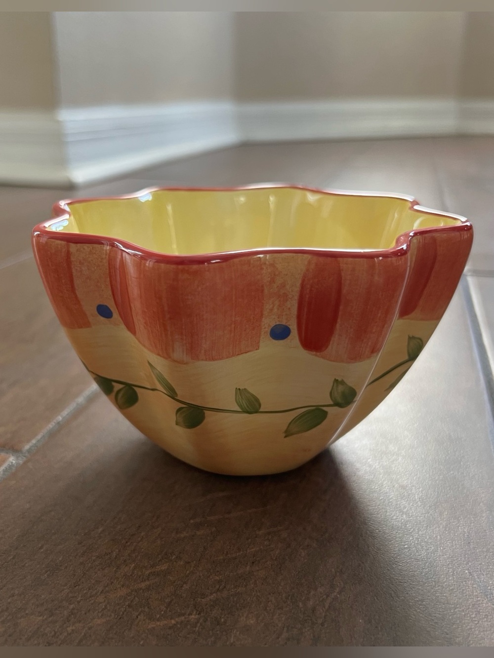Pfaltzgraff Fluted Appetizer/Dip Bowl 5" x 3" 'Napoli'